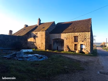 maison ancienne avec terrain à bâtir dans l'auxois