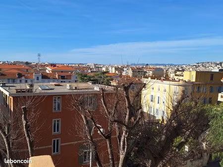 3p 86 m² bas cimiez terrasse vue