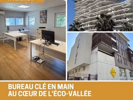 bureaux nice ouest - face tram méridia 97m2