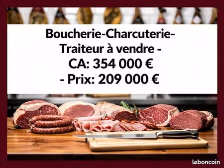 fonds de commerce boucherie  charcuterie 35 m²