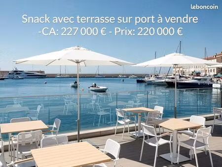 fonds de commerce snack 120 m²