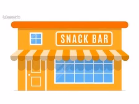 fond de commerce snack à emporter