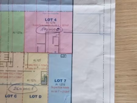 rare  lot industriel de 301 m2 de stockage sur chevigny saint sauveur  avec 212 m2 de terr