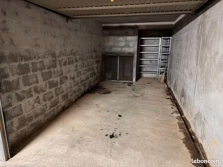 garage sous sol
