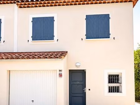 villa t4 de 91 m² avec jardin aménagé – entressen – 290 000