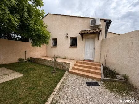 location petite maison 52m2 avec jardin prades le lez