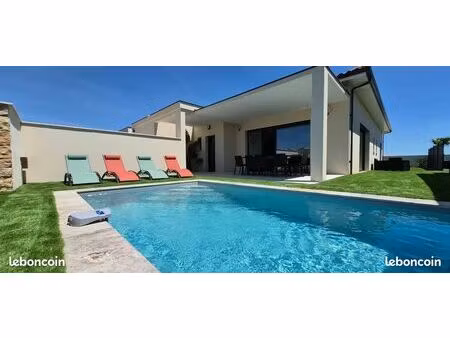 villa contemporaine plain pieds t5 piscine proche plage