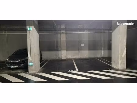 parking sécurisé sous-terrain