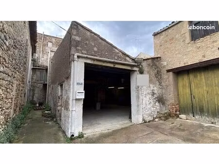 vente bâtiment en pierres. gabian