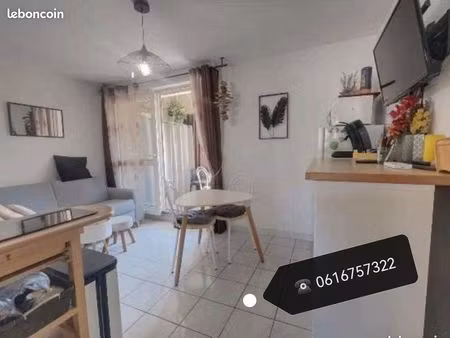 appartement meublé  1 chambre  clim + parking