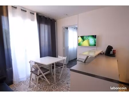 appartement t2 très lumineux  meublé