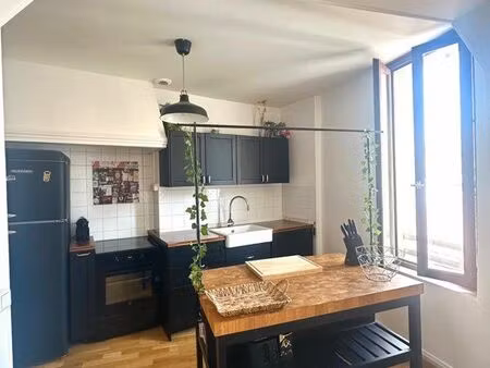 a louer – t3 meublé lumineux au cœur d’aubagne (45 m²)