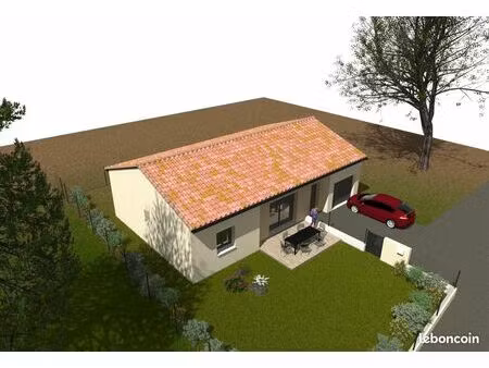 maison 89 m² charmes sur rhone