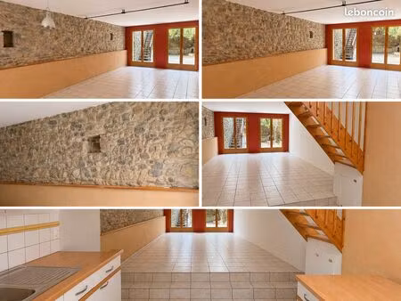maison de village avec patio et terrasse – dpe b – fontès