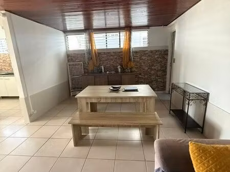 f2 meublé à louer à terreville 97233 schoelcher