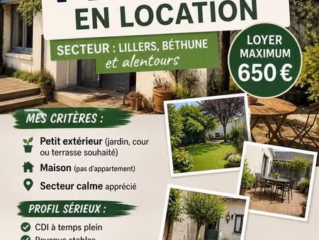 recherche location maison
