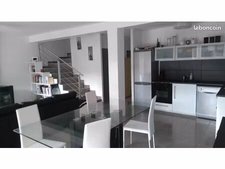 maison 90m2 mitoyenne a la robine sur galabre avec garage