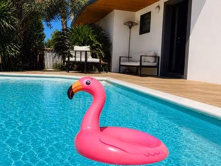 maison avec piscine  terrasses et dépendance indépendante – bien rare