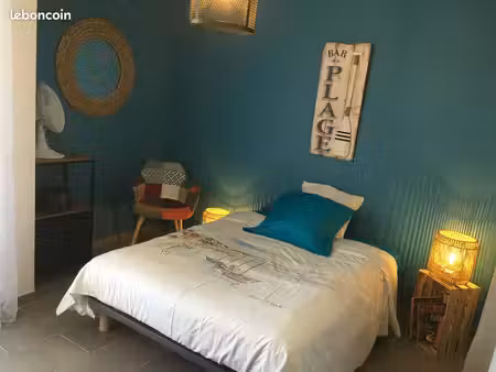 a 300 m des cures studio climatisé rénové