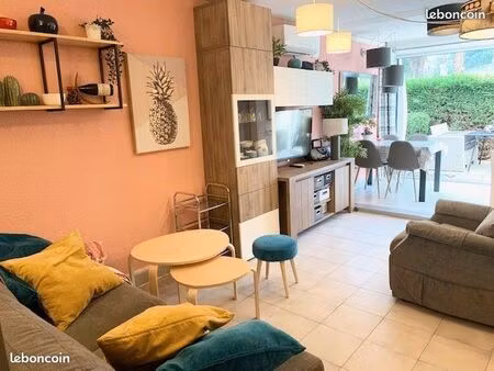 la grande-motte loue appartement meublé avec terrasse tcc (eau électricité et wifi) bail d