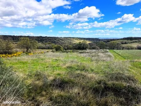 terrain 6 140 m² bord de route – fontes près pézenas