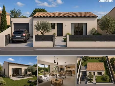 villa neuve avec garage à bessan