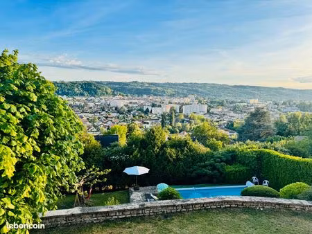 villa d’exception 240 m² – vue panoramique  parc arboré 2000 m² & piscine – bourgoin