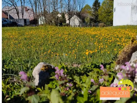 terrain constructible 1013 m² au calme – mignovillard