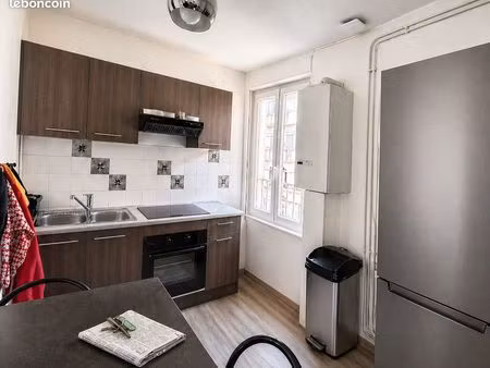 t3 meublé 60 m² – centre saint-chamond – calme & prêt à vivre