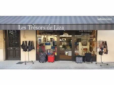 vente fond de commerce maroquinerie