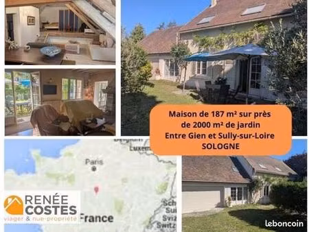 propriété en viager 4 pièces 187 m²