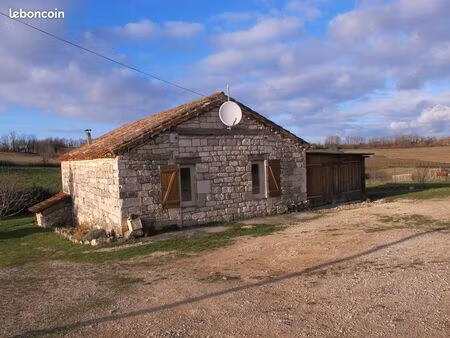 maison de campagne+garage+terrain clôturé 595