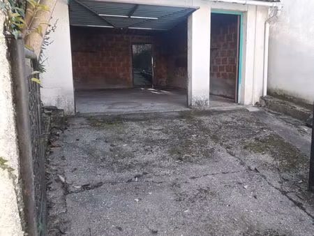 garage plus terrain