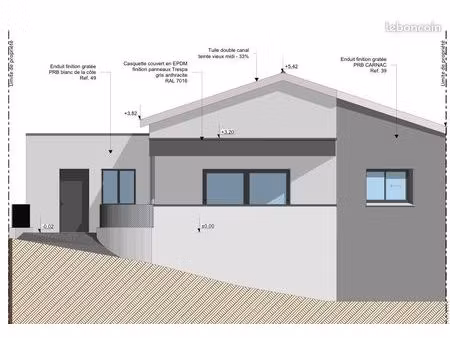 terrain 164 m² layrac