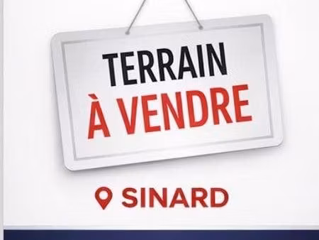 terrain 515 m² sinard