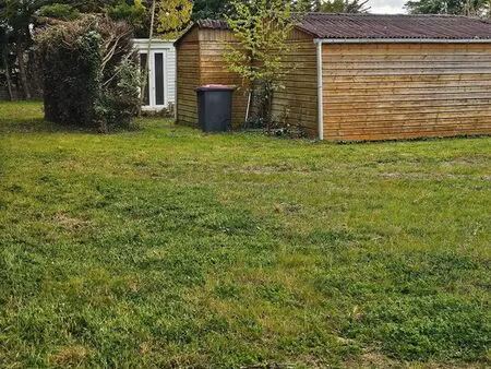 beau terrain arboré