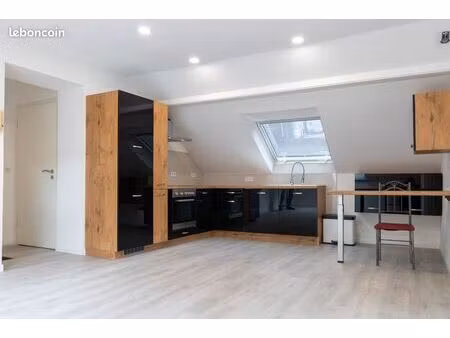 belle appartement f2 avec grand garage de 25m² à petite rosselle