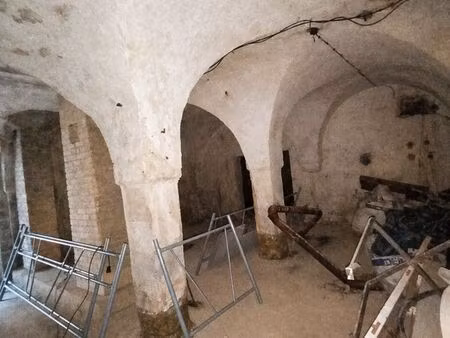caves voûtées 400m2 de stockage