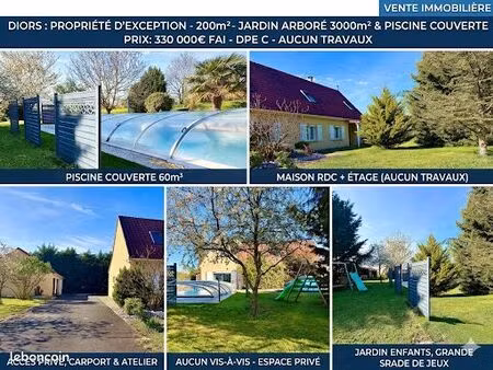 maison d’exception 200m2 à diors