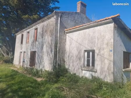 maison 130 m² + longère 140 m² : coup de cœur campagne et projet de vie exceptionnel