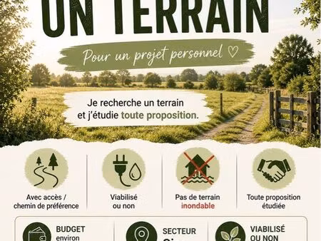 recherche terrain dans l’oise est alentour