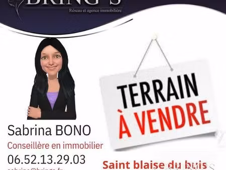 terrain 448 m² saint-blaise-du-buis