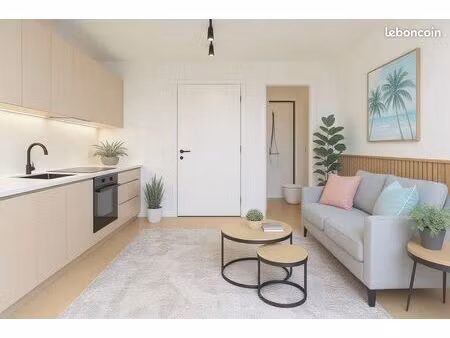 studio 1 pièce 22 m²