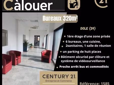 bureaux 320 m² dole
