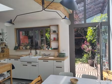 maison - 90m² - roubaix - quartier barbieux-edouard vaillant