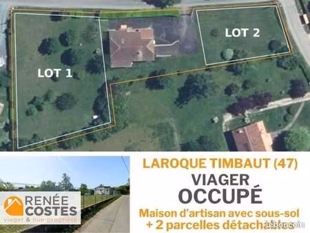 maison en viager 6 pièces 170 m²