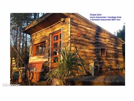 ?chalet & terrain à 1h de paris?