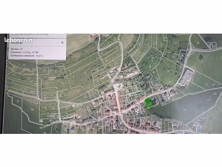 vente de terrain constructible 10 07 ares