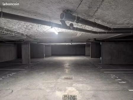 renta 7 5% louée place de parking sous sol sécurisée résidence neuve