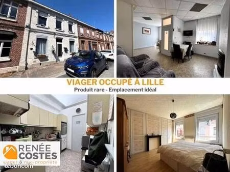 maison en viager 3 pièces 60 m²